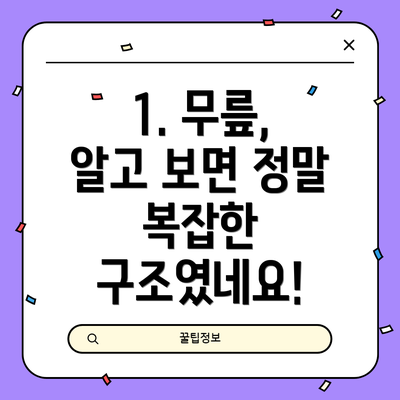 1. 무릎, 알고 보면 정말 복잡한 구조였네요!