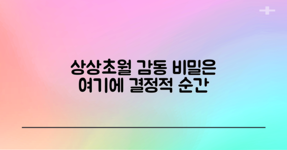 상상 못 한 감동, 어떻게 만들어질까?