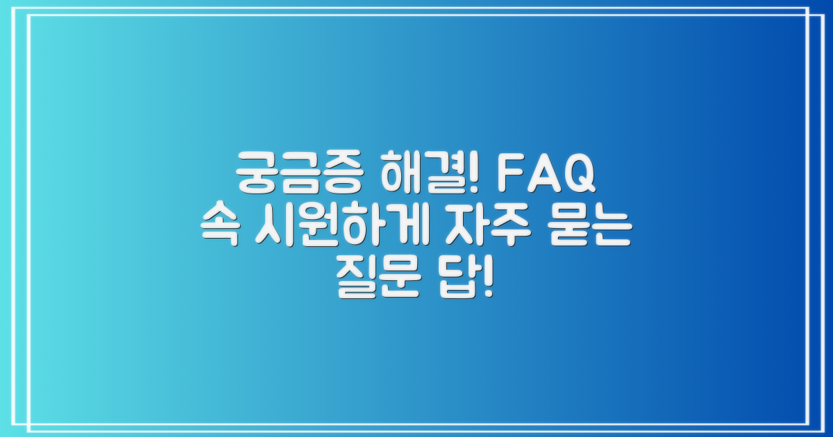 자주 묻는 질문