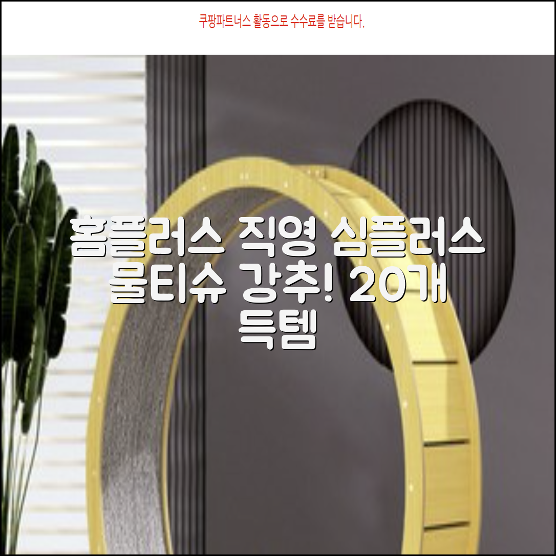홈플러스 공식 본사 직영 simplus 도톰한 물티슈 캡형 저자극 심플러스 시그니처, 110매입, 20개 추천 리뷰
