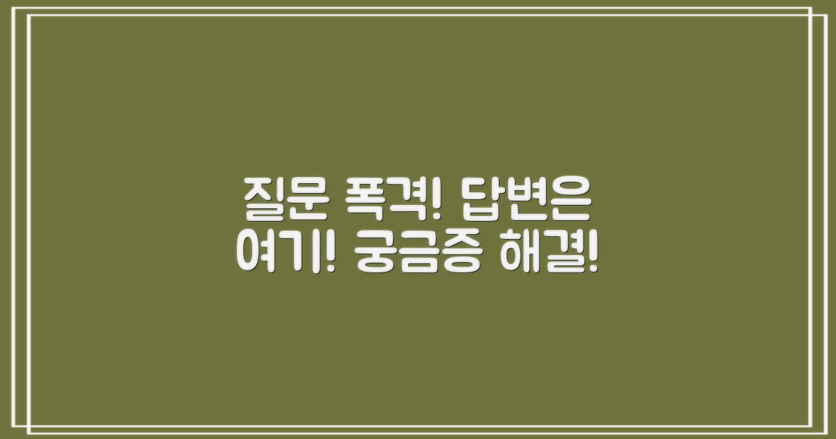 자주 묻는 질문
