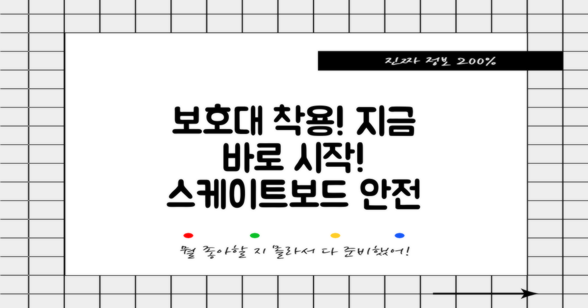 스케이트보드 보호, 지금 시작하세요!