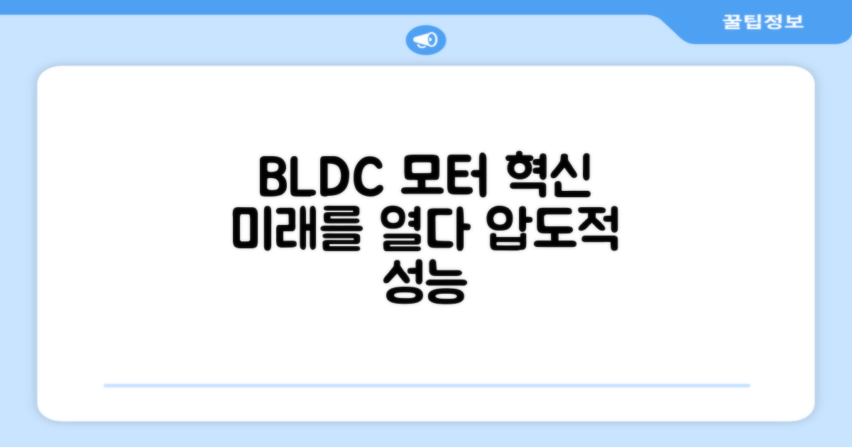 BLDC 모터의 혁신