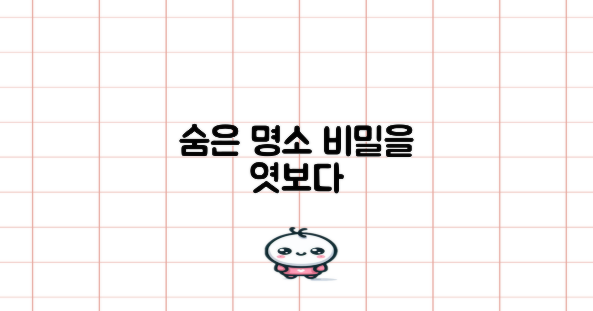 숨은 명소, 비밀을 엿보다